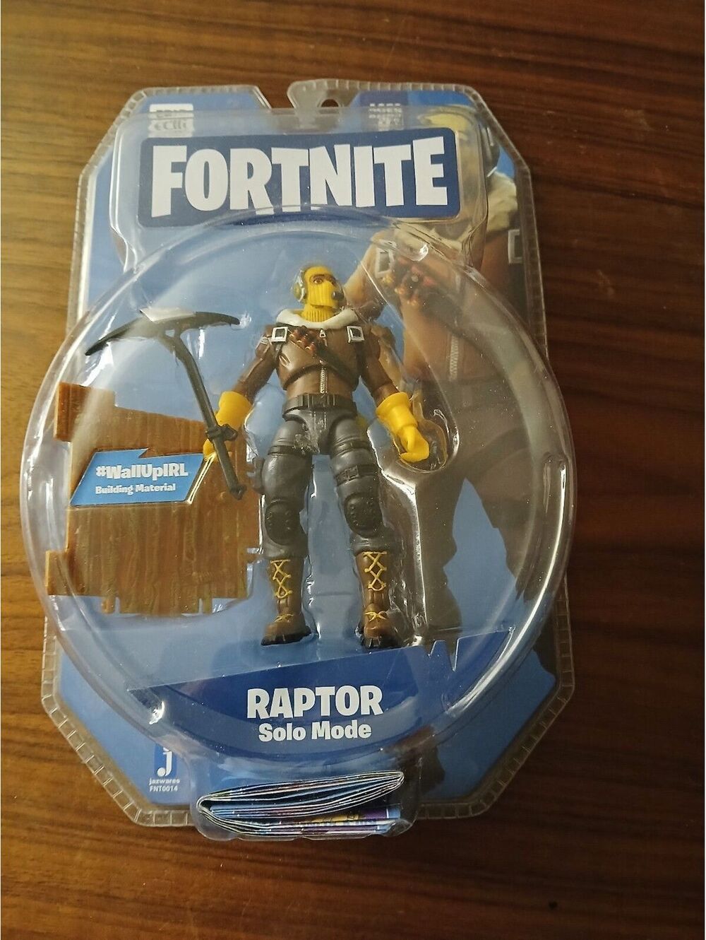 Fortnite 4" Raptor Solo Mode Action Figure 2018 Epic Games Jazwares
